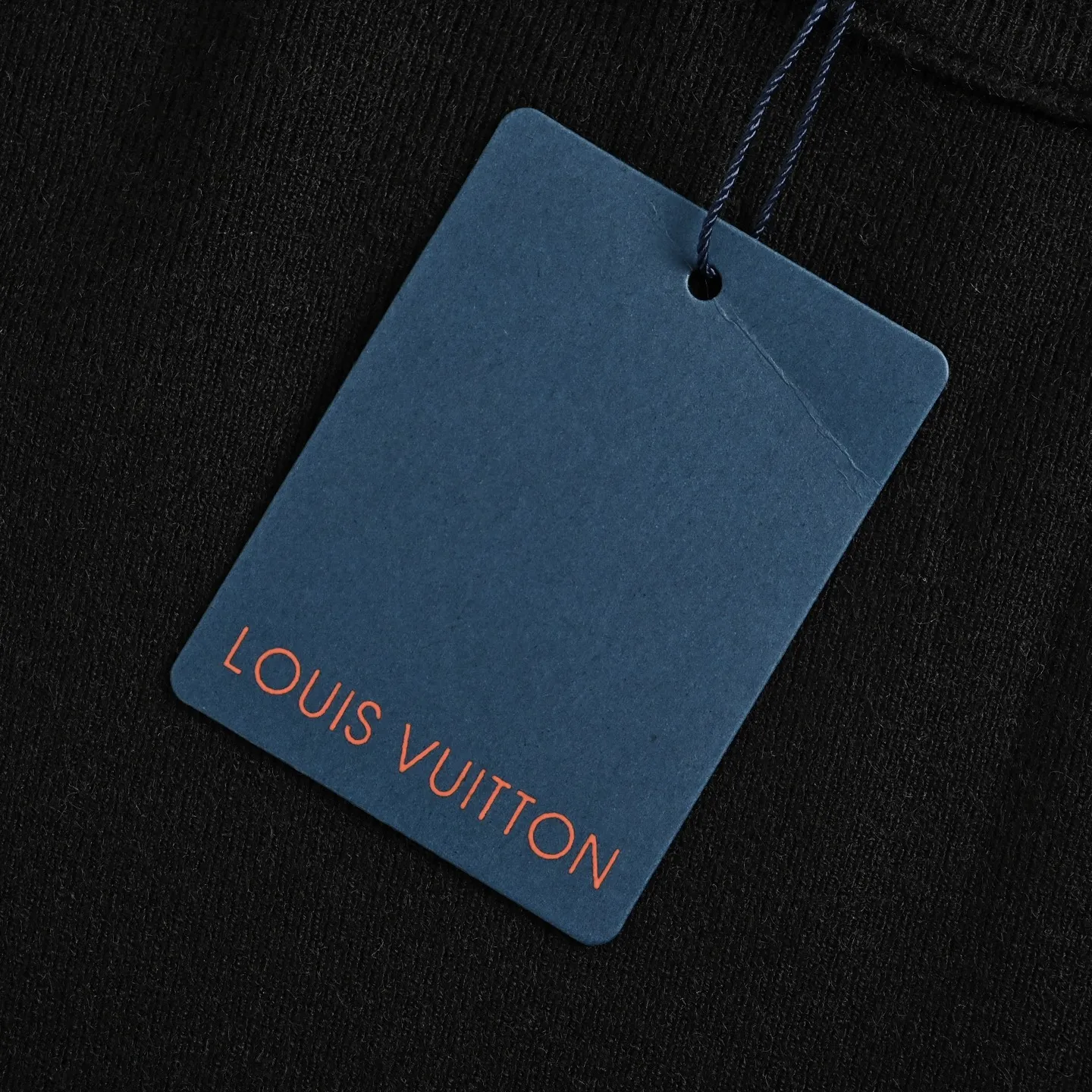 Louis Vuitton/Louis Vuitton 26ss towel patch bear crew neck sweater